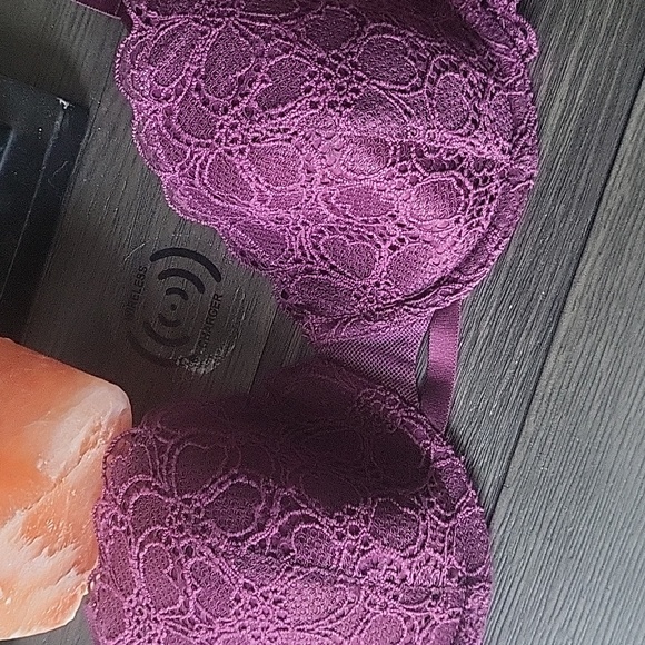 DKNYElegant Lace Bra in Rich Purple - Picture 1 of 4